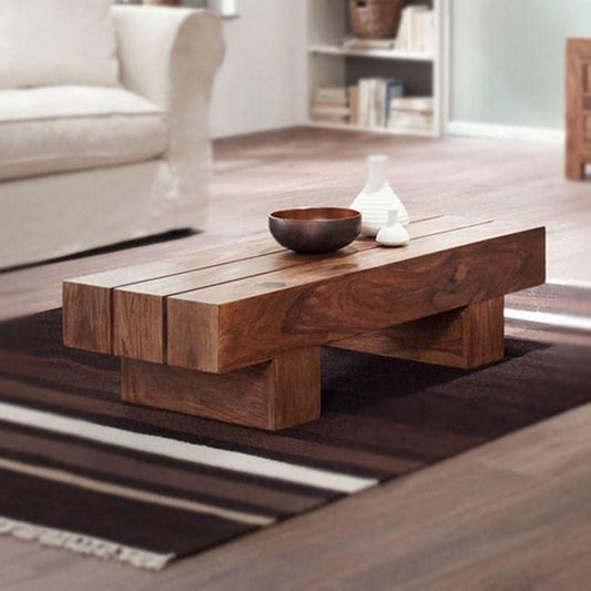 Sheesham Wood Center Coffee Table