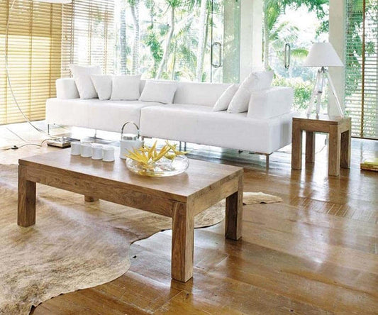 Sheesham Wood Center Coffee Table